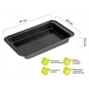 Форма для выпечки прямоугольная 37х25 см антипригарное покрытие STARCOOK PERFECTO LINEA 16-382652 (16-382652) 