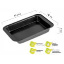 Форма для выпечки прямоугольная 30,5х22 см антипригарное покрытие STARCOOK PERFECTO LINEA 16-322252 (16-322252) 