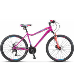 Велосипед Stels Miss-5000 D 26 (18" Фиолетовый/Розовый)