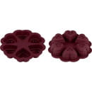 Форма для выпечки силиконовая круглая на 6 сердец 25х4.5 см BURGUNDY PERFECTO LINEA 20-118819 (20-118819) 