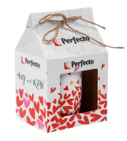 Кружка керамическая 350 мл LOVE HEARTS-4 PERFECTO LINEA 30-063604