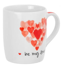 Кружка керамическая 350 мл LOVE HEARTS-3 PERFECTO LINEA 30-063603