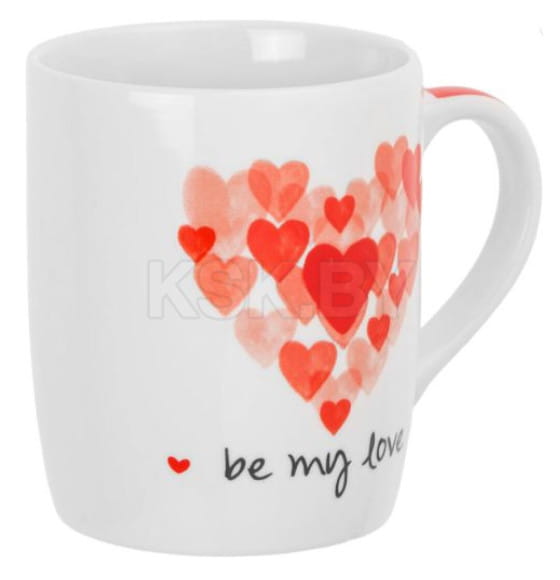Кружка керамическая 350 мл LOVE HEARTS-3 PERFECTO LINEA 30-063603 (30-063603) 