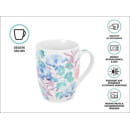 Кружка керамическая 360 мл FLORA-2 PERFECTO LINEA 30-063632 (30-063632) 