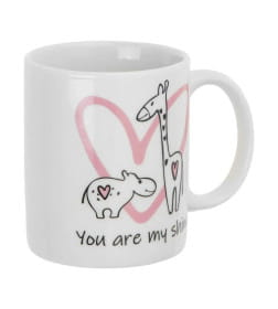 Кружка керамическая 350 мл LOVELY ANIMALS-2 PERFECTO LINEA 30-063612