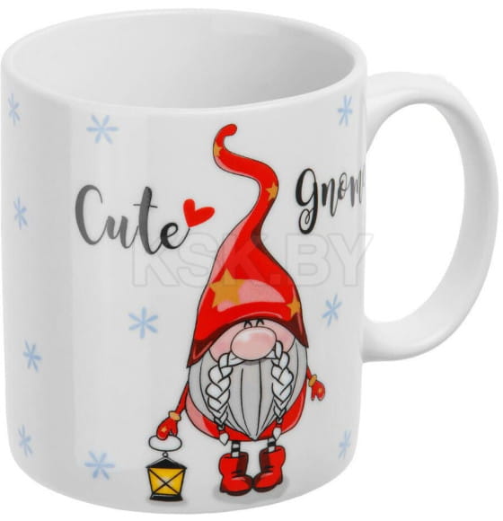 Кружка керамическая 350 мл CUTE GNOME-4 PERFECTO LINEA 30-202524 (30-202524) 