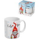 Кружка керамическая 350 мл CUTE GNOME-4 PERFECTO LINEA 30-202524 (30-202524) 