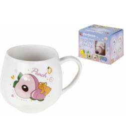 Кружка керамическая 350 мл "персик" Sweet fruits PERFECTO LINEA 17-401114