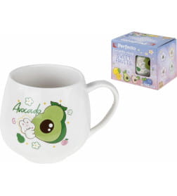 Кружка керамическая 350 мл "авокадо" Sweet fruits PERFECTO LINEA 17-401113