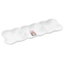 Блюдо 3-х секционное керамическое 29.5х10х2.5 см (белое) ASIAN PERFECTO LINEA 17-102950 (17-102950) 