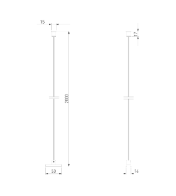 Набор для подвеса Brass Line латунь 85226/00