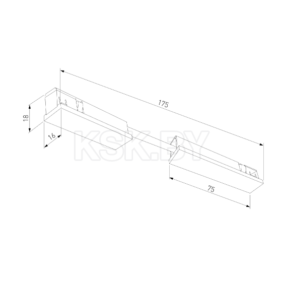 Гибкий коннектор титан Titan Line (a069722) 