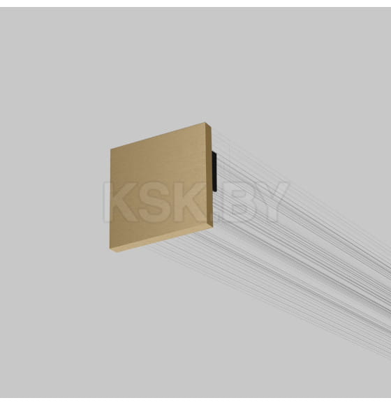 Заглушки для накладного шинопровода Brass Line латунь 2шт (a069645) 