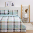 Постельное бельё LoveLife дуэт Square green, 143х215см-2шт, 225х240см, 50х70см-2шт 100%хл, сатин 125г/м (10277935) 