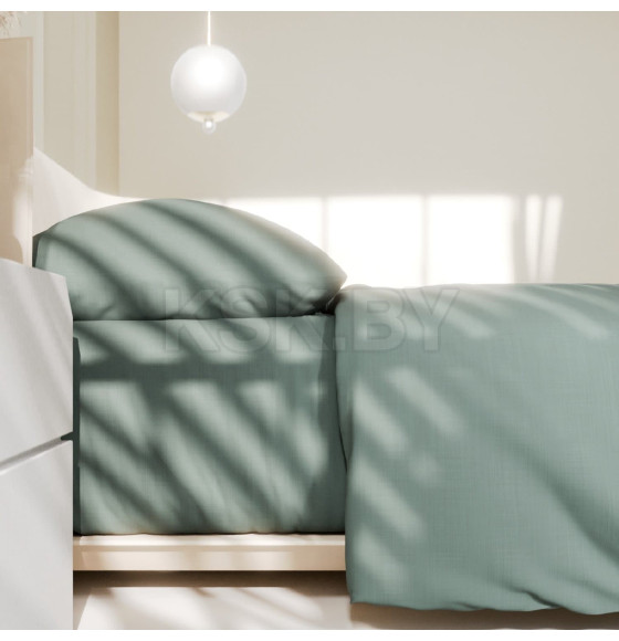 Постельное бельё Этель 2 сп Green forest 175х215, 200х220, 50х70-2 шт, 100% хлопок, поплин 125г/м2 (9241690) 