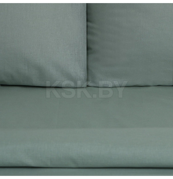 Постельное бельё Этель 2 сп Green forest 175х215, 200х220, 50х70-2 шт, 100% хлопок, поплин 125г/м2 (9241690) 