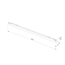 Трековый светильник Brass Line 24W 3000K латунь (a069635) 