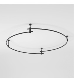 Шинопровод Round Esthetic Magnetic черный Ø1500