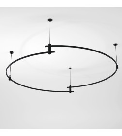 Шинопровод Round Esthetic Magnetic черный Ø1500