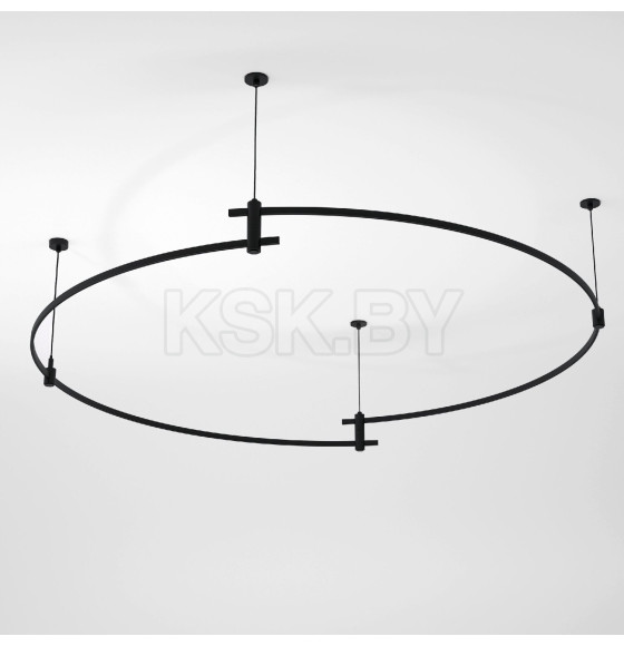 Шинопровод Round Esthetic Magnetic черный Ø1500 (a067842) 