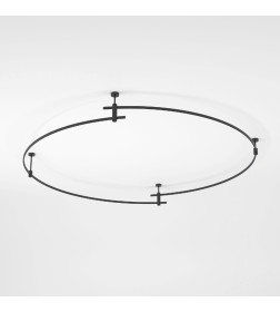 Шинопровод Round Esthetic Magnetic черный Ø1800
