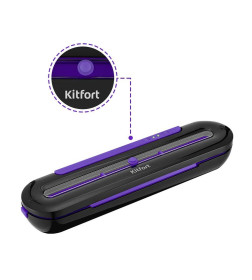 Вакууматор Kitfort KT-1522-1 (черно-фиолетовый)