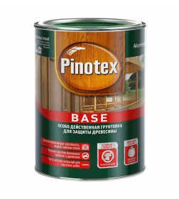 Деревозащитная грунтовка Pinotex Base 0,9 л