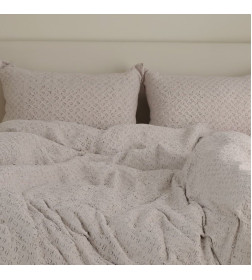 Постельное бельё LoveLife Tufting евро "Квадрат" 200*217см,230*240см,50*70см-2шт, цвет серый, 110 г/м2