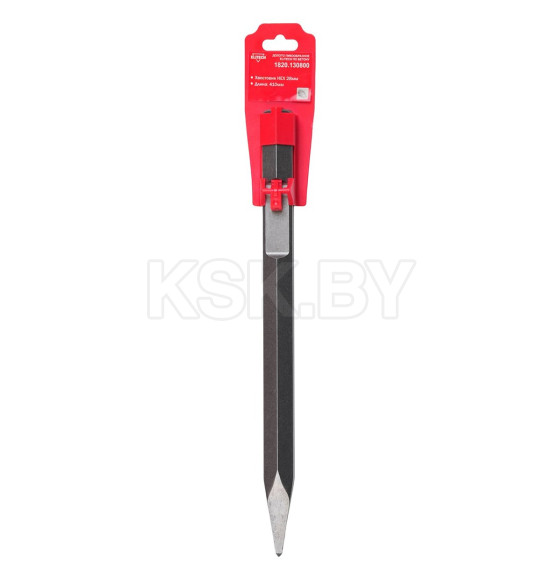 Долото пикообразное 28х410 мм HEX ELITECH 1820.130800 (202372)