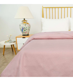 Покрывало MATEX DECORATIVE COVER CUBIC Размер: 200x220 Цвет: Розовый Артикул: 65-333