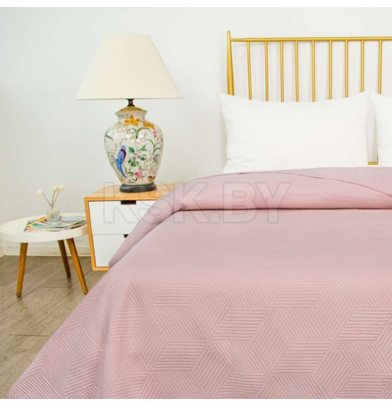 Покрывало MATEX DECORATIVE COVER CUBIC Размер: 220x240 Цвет: Розовый Артикул: 65-340 (65-340) 