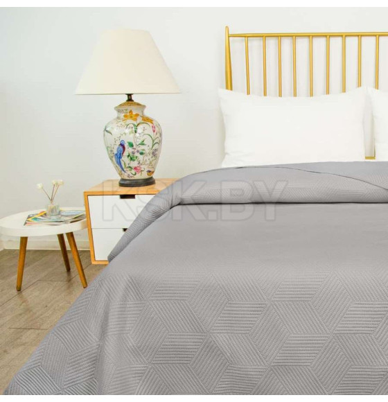 Покрывало MATEX DECORATIVE COVER CUBIC Размер: 220x240 Цвет: Светло-серый Артикул: 65-142 (65-142) 