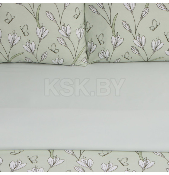 Постельное бельё LoveLife 2сп Tulips 175х215см,200х240см,50х70см-2шт, жатка, 100% п/э, 100гр/м2 (10322875) 
