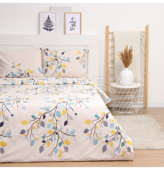 Постельное бельё LoveLife 2 сп Spring 175х215см, 210х220см, 50х70см-2шт, хлопок, бязь, 125г/м2 (10404363) 