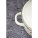 Кастрюля цилиндрическая СтальЭмаль "Мозаика" (1,5л) 1RB161M белоснежный (49222) 