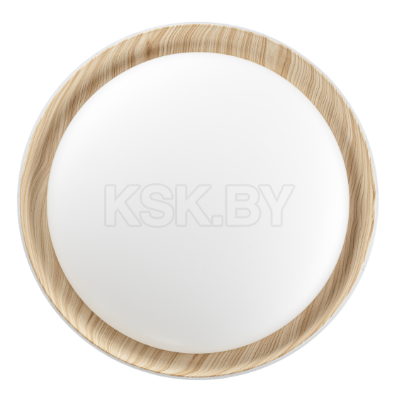 Светильник потолочный CL752452G MEGA белый+клен с ПДУ (CL752452G) 