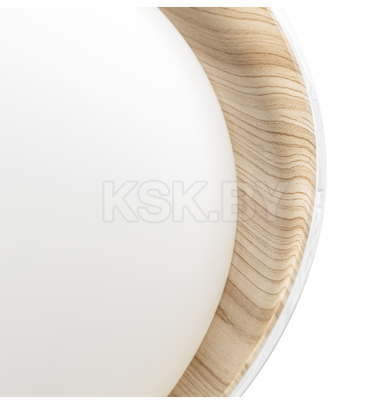 Светильник потолочный CL752452G MEGA белый+клен с ПДУ (CL752452G) 