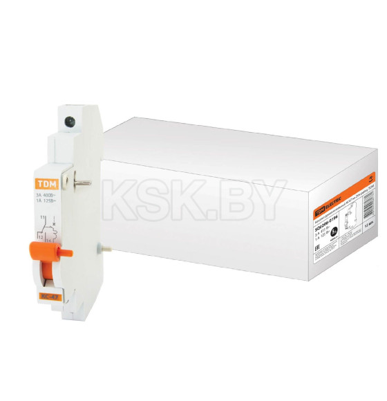 Контакт дополнительный КС47 (для ВА47-29/ВА47-100) на DIN-рейку TDM SQ0206-0196 (SQ0206-0196) 