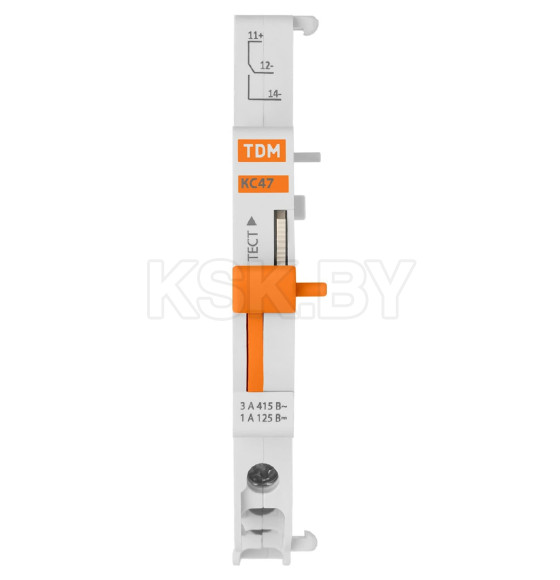 Контакт дополнительный КС47 (для ВА47-60) на DIN-рейку TDM SQ0206-0216 (SQ0206-0216) 