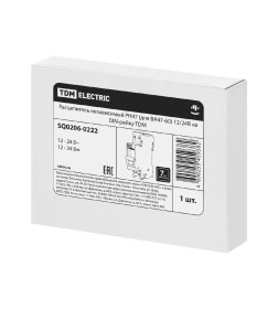Расцепитель независимый РН47 (для ВА47-60) 12/24В AC/DC на DIN-рейку TDM SQ0206-0222