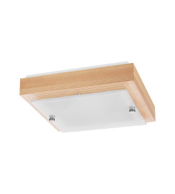 Светильник НПБ 02-2х40-111 УХЛ4 "Киото-1" сосна 2х40 Вт IP20 (270х270х75 мм) TDM SQ0303-0405