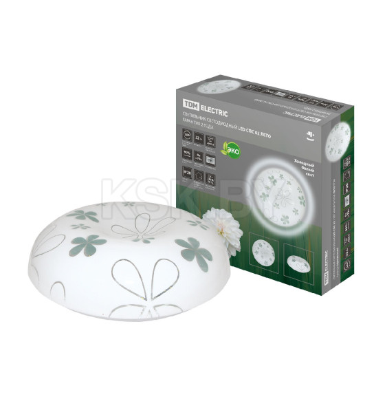 Светильник светодиодный LED СПС 02 22Вт 4000К 35 см, Лето TDM SQ0329-0165 (SQ0329-0165) 