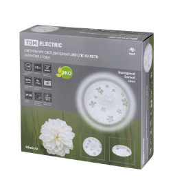 Светильник светодиодный LED СПС 02 22Вт 4000К 35 см, Лето TDM SQ0329-0165
