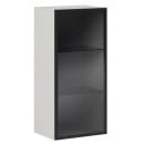 Шкаф навесной витрина Мария МШН 45.96V (Дымчато-серый) Алисия АЯ.23.04.68.29 (АЯ.23.04.68.29) 