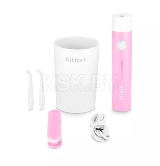 Ирригатор для полости рта Kitfort KT-2957-1 (бело-розовый) (KT-2957-1) 
