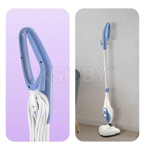 Паровая швабра Kitfort KT-1004-1 голубой (KT-1004-1) 