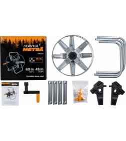 Катушка для шланга 1/2"/60м STARTUL METSA ST6013-18