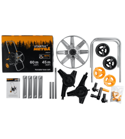 Тележка для шланга 1/2"/60м STARTUL METSA ST6013-17