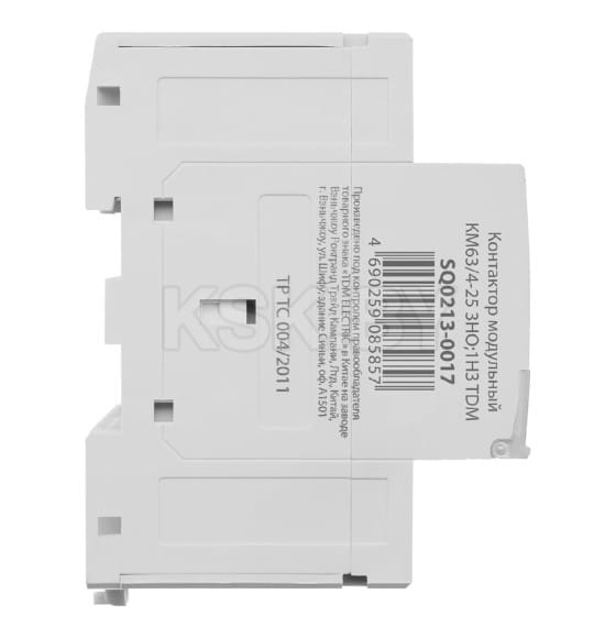 Контактор модульный КМ63/4-25 3НО 1НЗ TDM SQ0213-0017 (SQ0213-0017) 