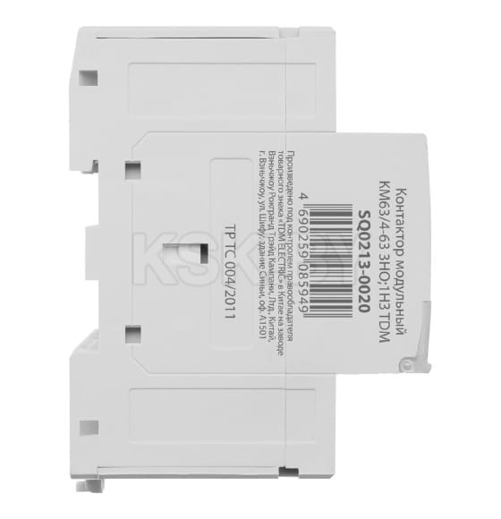 Контактор модульный КМ63/4-63 3НО 1НЗ TDM SQ0213-0020 (SQ0213-0020) 